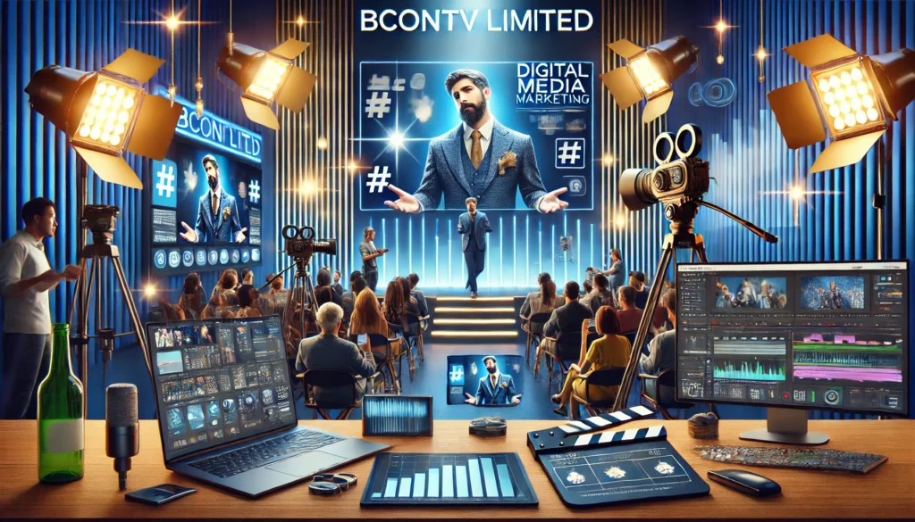 Disclaimer information image on Bcontv Limited digital media site




