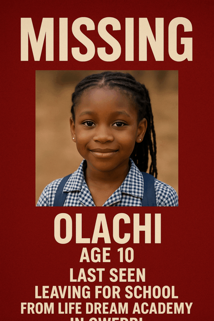 Olachi is Missing